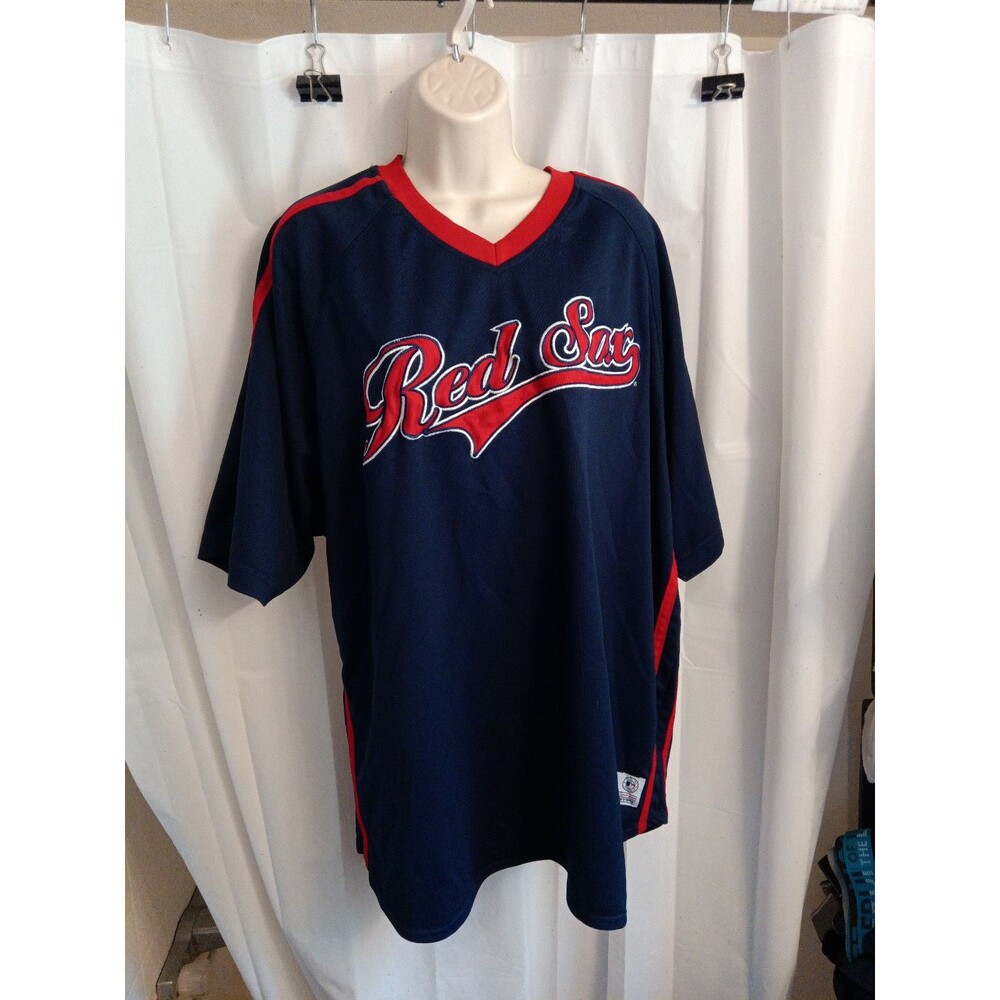 True Fans MLB BOSTON RED SOX POLYESTER PULLOVER-JERSEY' SIZE 2XL